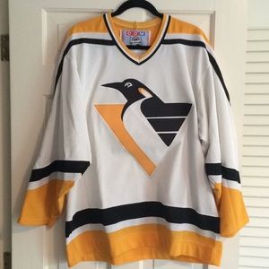 penguins Hockey Jersey. Sz L